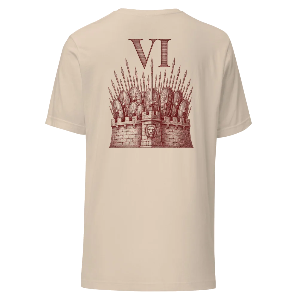 Back of the Law VI shirt: Make Conquest Cost Too Much