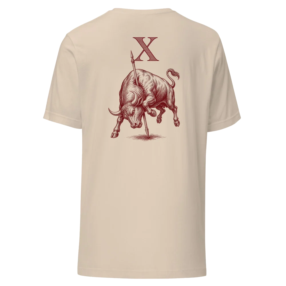 Back of the Law X shirt: Make His Strength Devour Him