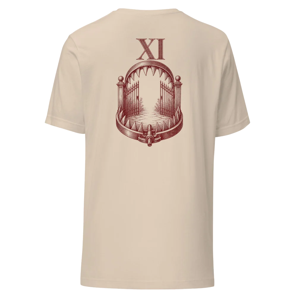 Back of the Law XI shirt: Invite The Move. Close The Trap.