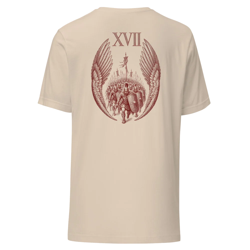 Back of the Law XVII shirt: Yield The Center. Close The Ring.