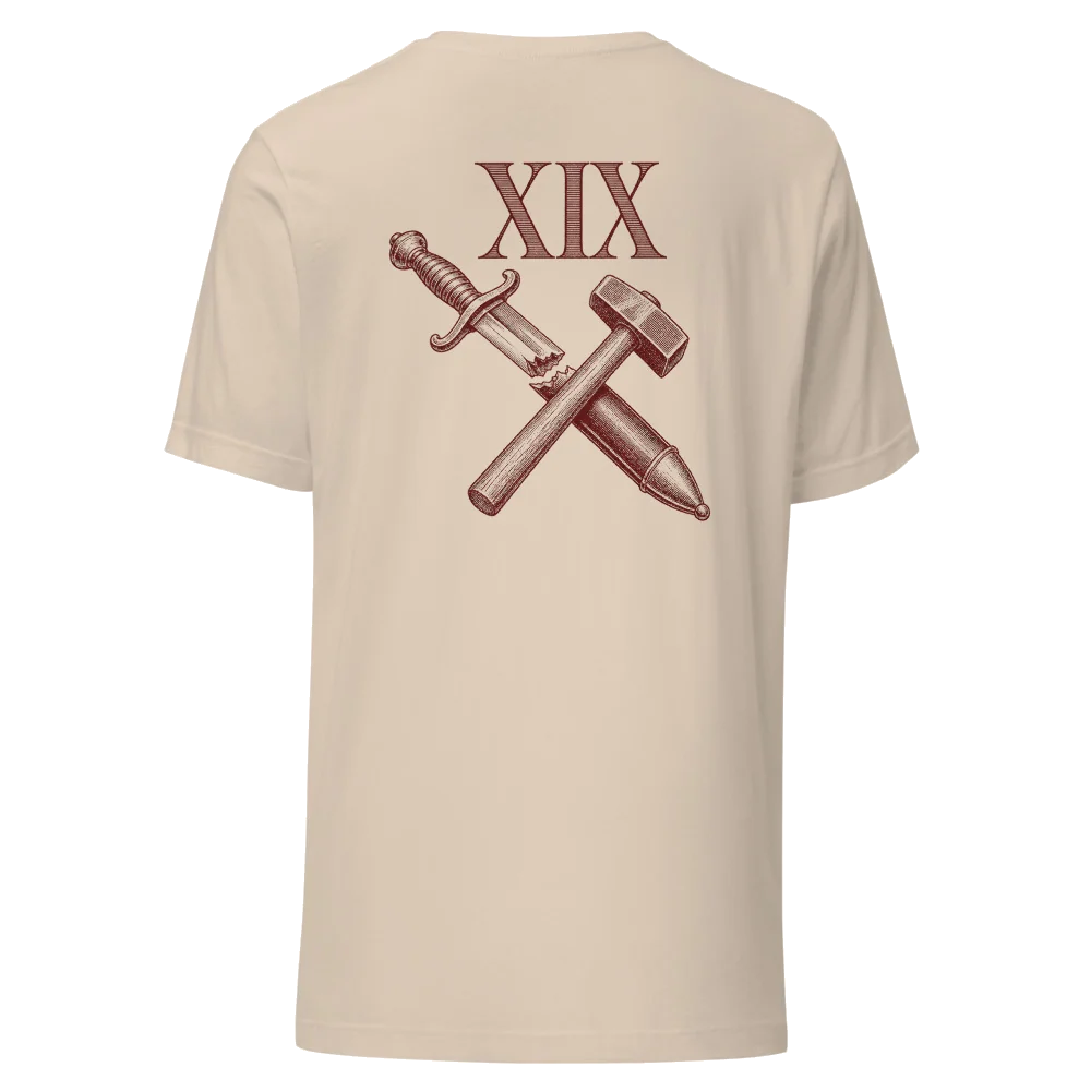 Back of the Law XIX shirt: Break His Weapon At Rest