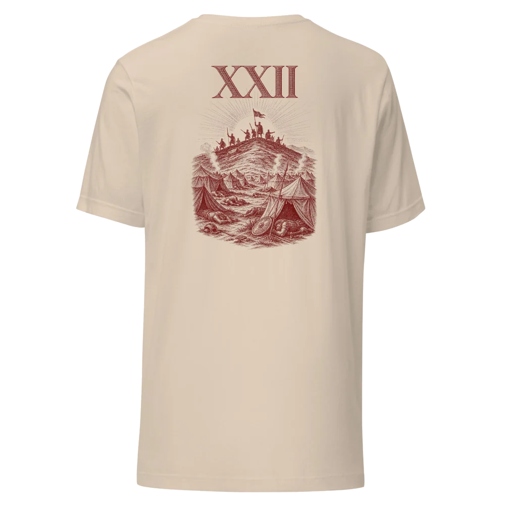 Back of the Law XXII shirt: Move First. Make It Stick.