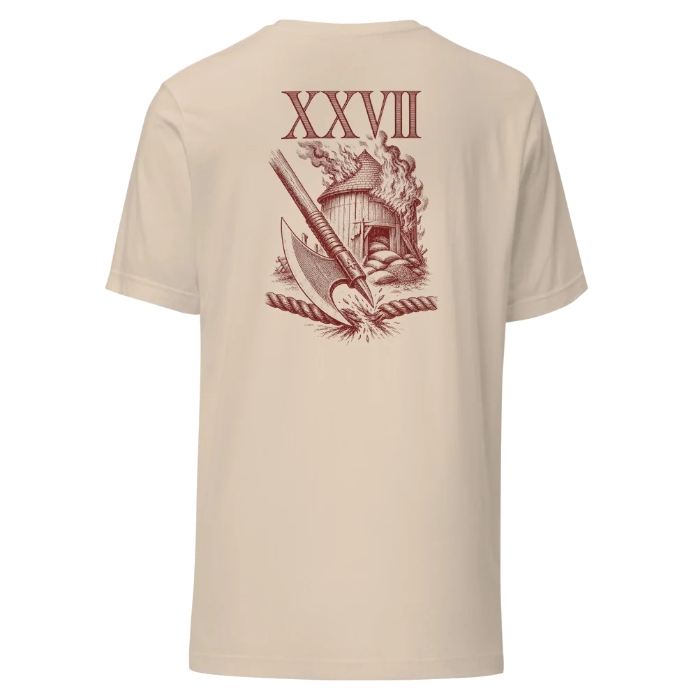 Back of the Law XXVII shirt: Cut The System That Feeds Him