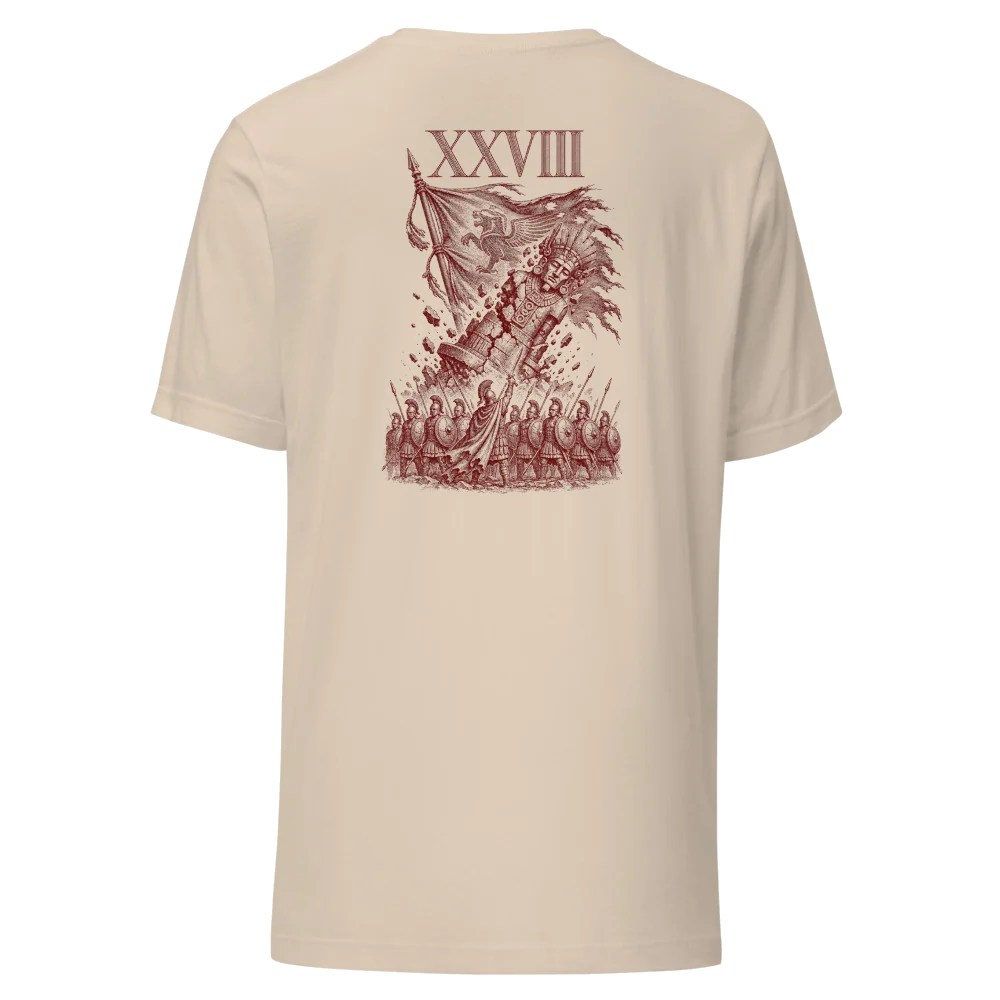 Back of the Law XXVIII shirt: Break The Belief. The Line Will Follow.