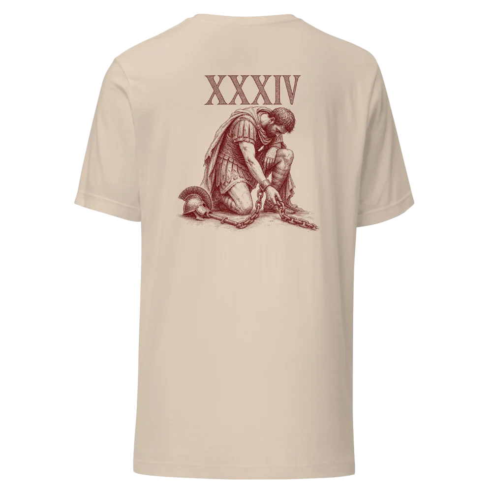 Back of the Law XXXIV shirt: Recruit The Defeated